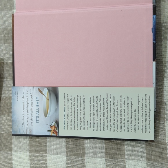It's All Easy by Gwyneth Paltrow cook book delicious weekday recipes - Picture 2 of 3